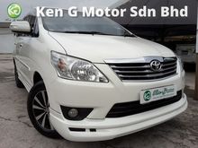 2014 Toyota Innova 2.0 G MPV HIGH SPEC FULL BODYKIT 0 DOWNPAYMENT