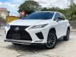 Recon [ Grade 5A ] 2021 Lexus RX300 2.0 F Sport SUV - Sunroof, BSM, HUD, Surround Camera, Spare Tyre - Cars for sale