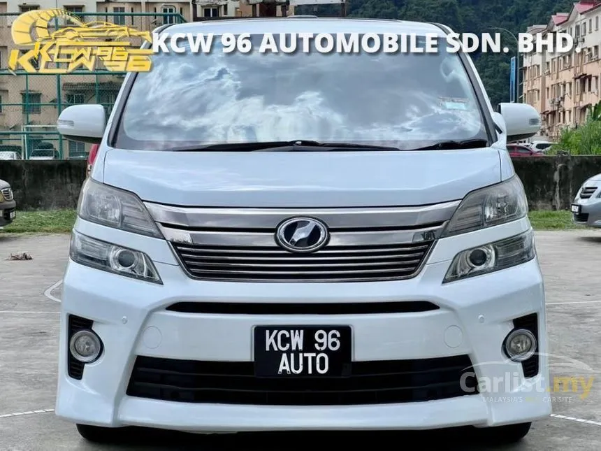 2013 Toyota Vellfire ZG MPV