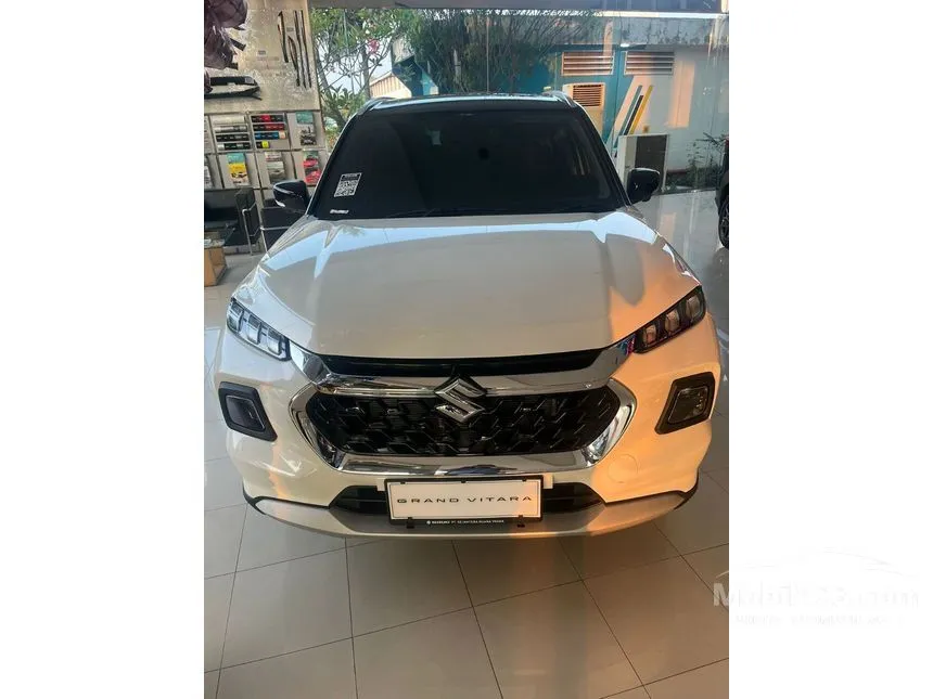 Jual Mobil Suzuki Grand Vitara 2024 MHEV GX Two Tone 1.5 di DKI Jakarta Automatic SUV Putih Rp 15.000.000