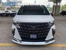 2024 Toyota Alphard 2.5 Z MAGIC ROOF 360 CAMERA MODELLISTA BODYKIT UNIVERSAL SIDE STEP HUD DIM BSM LOCAL AP 16K KM 5A UNREG