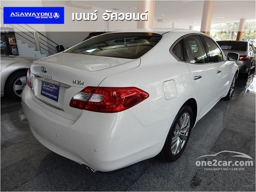 Infiniti M 2017 M30d 3.0 in กรุงเทพและปริมณฑล Automatic Sedan สีขาว for