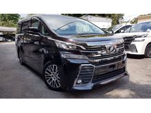 2015 Toyota Vellfire 2.5 Wagon 2.5 ZG JBL Pilot Seat Power Boot Unreg