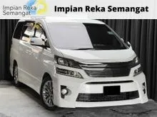 2012 Toyota Vellfire 2.4 Z Golden Eyes MPV (New Facelift)