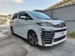 Recon BEST DEAL 2019 Toyota Vellfire 2.5 ZG SUNROOF 3LED CHEAPEST OFFER IN TOWN UNREG
