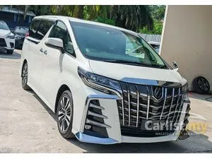 2022 Toyota Alphard 2.5 G S C / 14k KM / BSM / DIM / Unreg