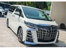 2022 Toyota Alphard 2.5 G S C / 14k KM / BSM / DIM / Unreg