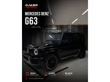 2023 Mercedes-Benz AMG G63 4.0 SUV Black on Ivory Hitam Mercy G 63