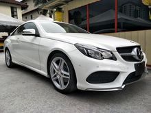 2013 Mercedes-Benz E250 2.0 AMG Coupe