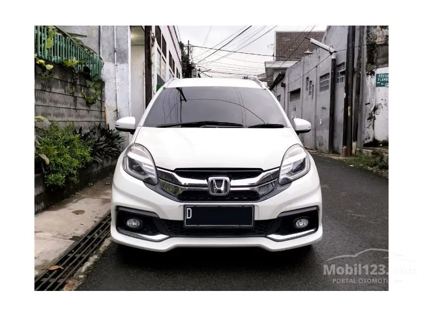 Jual Mobil Honda Mobilio 2016 RS 1.5 di Jawa Barat Automatic MPV Putih Rp 158.000.000