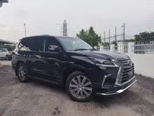 2017 Lexus LX570 5.7 Petrol,8 Seater,Modellista Bodykit,Mark Levinson,Cool Box,Surround Camera,Sunroof,Black Leather Seat