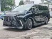 2024 LEXUS LM500H 2.4T VERSIONL FULL SPEC 4WD (HYBRID) MARK LEVINSON SOUND SYSTEM  BODYKIT