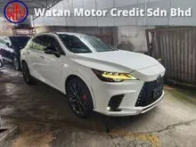 2023 Lexus RX 350 F Sport (Grade 6A Original 5,000km) Panoramic Roof Head Up Display DIM BSM 360 Camera Auto Parking Kick Power Boot RX350 F Sport