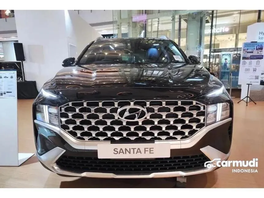 Jual Mobil Hyundai Santa Fe 2023 Signature 2.5 di Banten Automatic SUV Hitam Rp 646.000.000