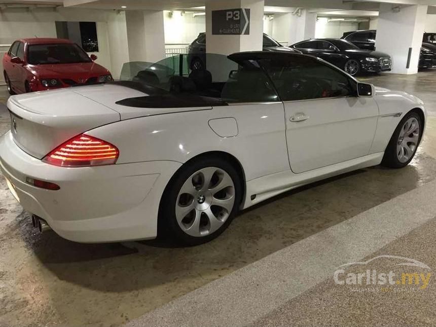 Bmw 645ci 2005 4 In Selangor Automatic Convertible White For Rm 2005 Bmw 645ci Convertible