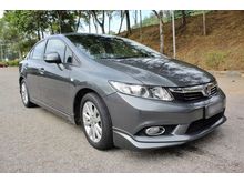 2013 Honda Civic 1.8 S i-VTEC (A) FREE Raytech Tinted Voucher RM500 -- EASYSELL --