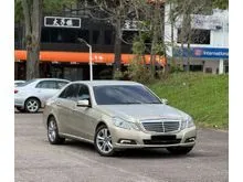 2010 Mercedes-Benz E200 1.8 Elegance CGI Sedan