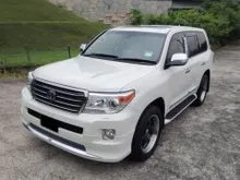 2013 Toyota Land Cruiser 4.6 URJ202 ZX SUV-REG2018-hi spec-free 3yr warranty-sunroof-power boot-ENKEI japan rim-reverse camera-dash cam-loan available