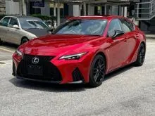 2023 Lexus IS 300 2.0 F Sport Mode Black 3 MARK LEVINSON SUNROOF 360 COOLING SEAT [FULL FEATURES] BIG SALES OFF