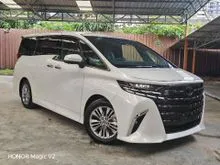 2025 Toyota Alphard 2.5 Z with JBL SOUND HOME THEATER SYSTEM