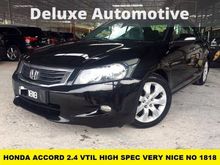 2009 Honda Accord 2.4 VTi-L Sedan NICE NO 1818 NO REPAIR NEED HIGH SPEC VERY CLEAN CONDITION VVIP OWNER