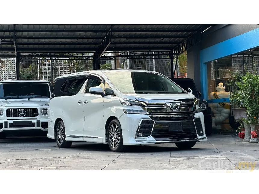 2016 Toyota Vellfire ZG MPV