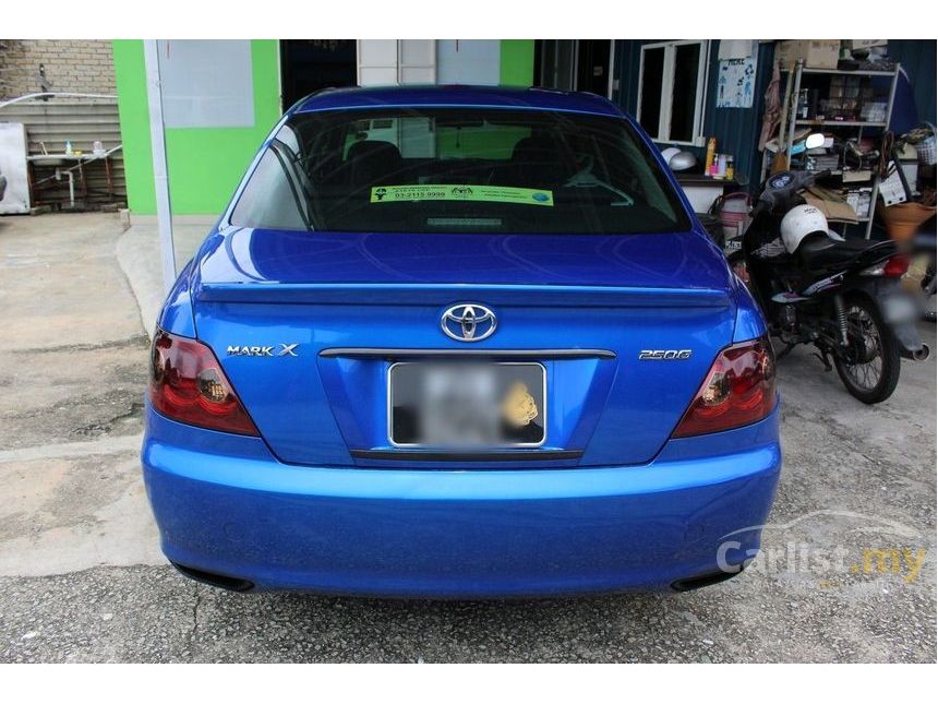 Toyota Mark X 2005 250G 2.5 in Penang Automatic Sedan Blue 