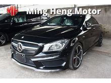2014 Mercedes-Benz CLA45 AMG 2.0 4MATIC Carbon-Fibre Trim Coupe -- UNREG --
