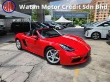 2022 Porsche 718 Boxster 2.0 Turbo Convertible (Grade 4.5 Original 11,000km) (Very High Loan Arrange) (Ready Stock No Extra Charges) PDLS PASM PCM