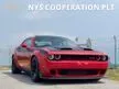 Recon 2021 Dodge Challenger SRT HellCat Red Eye 6.2 Coupe V8 Supercharge Unregistered Power Seat Full Leather Seat KeyLess Entry Push Start