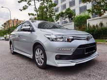 2017 Toyota Vios 1.5 E Sedan - Full Service In Toyota