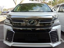 2015 Toyota Vellfire 2.5 Z G Edition MPV
