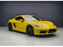 2018 Porsche 718 2.0 Cayman Coupe (A) PDLS+ & SPORT CHRONO & PASM & SPORT EXHAUST & RACING YELLOW ( 2026 JUNE STOCK )