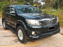 2012 Toyota Fortuner 2.7 V TRD Sportivo SUV