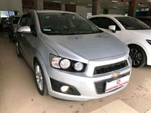 Chevrolet New Aveo 1.4 LT AT 2014 Silver Metalik Km46Rb