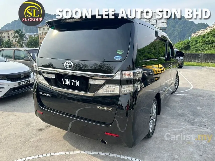2014 Toyota Vellfire Golden Eye MPV