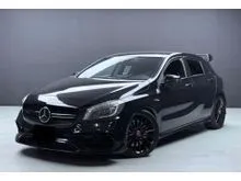 2013 Mercedes-Benz AMG A45 2.0 4MATIC Edition-1 Hatchback Full Leather Recaro AMG Bucket Seat Facelift A45 Bumper Facelift tail lights A45AMG