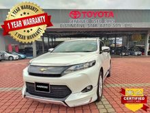 2015 Toyota Harrier 2.0 SUV (AT) +FREE 1 YR WARRANTY +FREE 1 YR SERVICE BY AUTHORIZED USED CAR DEALER +TRUSTED DEALER+
