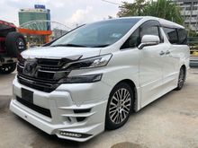 2015 Toyota Vellfire 2.5 Z G Edition MPV Full TRD Bodykit