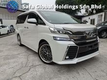 2015 Toyota Vellfire 2.5 ZG SUNROOF/FULL SET ALPINE MONITOR UNREG