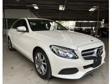 2017 Mercedes-Benz C200 2.0 Avantgarde - 10,xxx KM ONLY - GRADE 4.5A - BLACK INTERIOR - BSM - JAPAN - UNREGISTERED