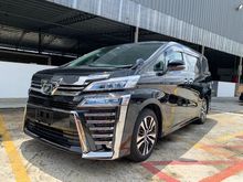 2018 Toyota Vellfire 2.5 ZG MPV