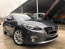 2017 Mazda 3 2.0 SKYACTIV-G High Sedan, Full Service Booklet by Mazda, 40k Km mileage, Original Factory Condition, Like New, Call Now