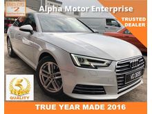 2016 TRUE YEAR Audi A4 2.0 TFSI (A) NEW FACELIFT UNDER WARRANTY SERVICE REC