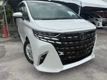2023 Toyota Alphard 2.5 Z MPV LIKE NEW 2 K KM ONLY HUD Promotion