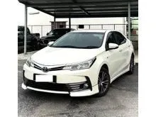 2018 TOYOTA COROLLA ALTIS 1.8 G (A)  HARGA OTR XCAMPUR INSURANCE SAJA FULLY SERVICE TOYOTA RECORD KASI PM