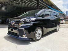 2016 Toyota Vellfire 2.5 Z A *SUNROOF*19K KM*GRADE4.5