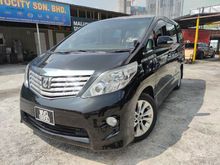 2010 Toyota ALPHARD 2.4 (A) 240S,FACELIFT,7 Seater,2 Power Door,PUSH START
