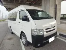 2016 Toyota Hiace 2.5 (M) High Roof Window Van