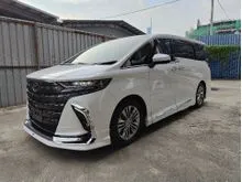 FULLY LOADED 2024 Toyota Alphard 2.5 Z Modelista 5K MILEAGE OFFER LAST UNREG